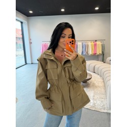 Denime striukė-liemenė Khaki Denime striukė-liemenė Khaki