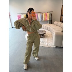 Wow kostiumėlis  stripe Khaki light