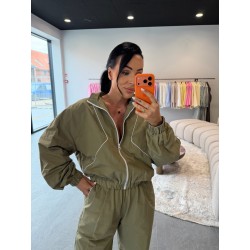Wow kostiumėlis  stripe Khaki light