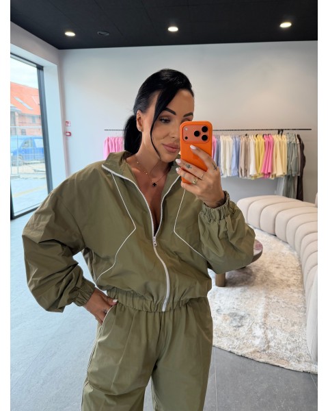 Wow kostiumėlis  stripe Khaki light