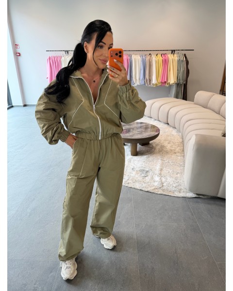 Wow kostiumėlis  stripe Khaki light