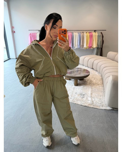 Wow kostiumėlis  stripe Khaki light