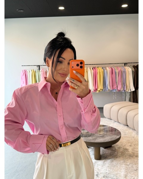 Boss marškiniai Pink