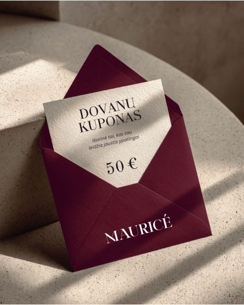 MAURICÉ dovanų kuponas - 50 €