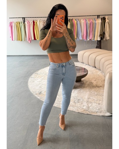 Mom fit  džinsai  žemaūgėm
