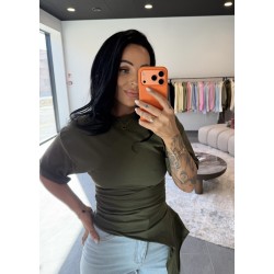 Marškinėliai Side Khaki Marškinėliai Side Khaki