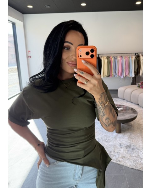 Marškinėliai Side Khaki