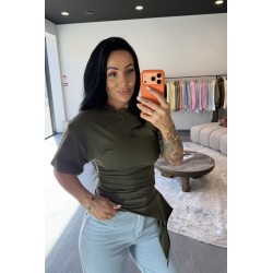 Marškinėliai Side Khaki Marškinėliai Side Khaki