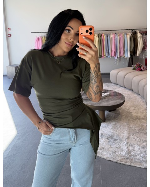 Marškinėliai Side Khaki