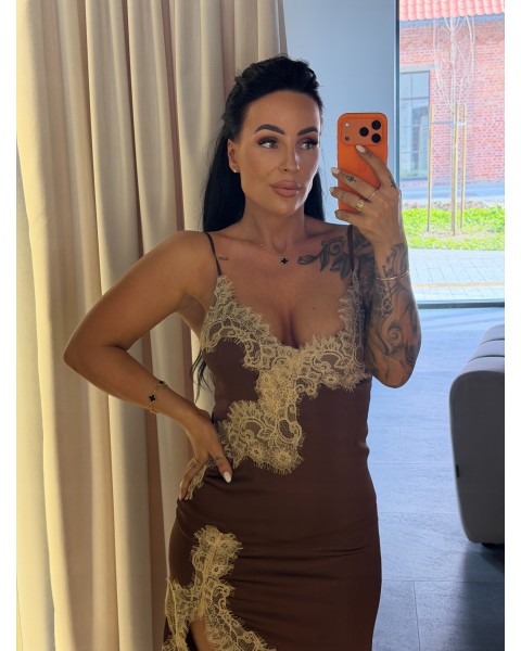 Suknelė Flow Brown