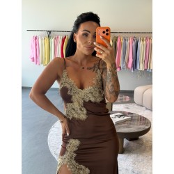 Suknelė Flow Brown