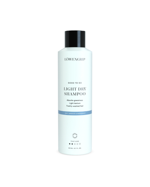 Löwengrip Good To Go Light Dry Shampoo Soft Breeze & Bergamot – Lengvas sausas šampūnas, 250 ml