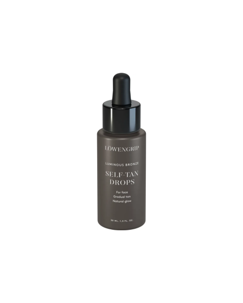 Löwengrip Luminous Bronze Self-Tan Drops – Savaiminio įdegio lašai veidui 30 ml