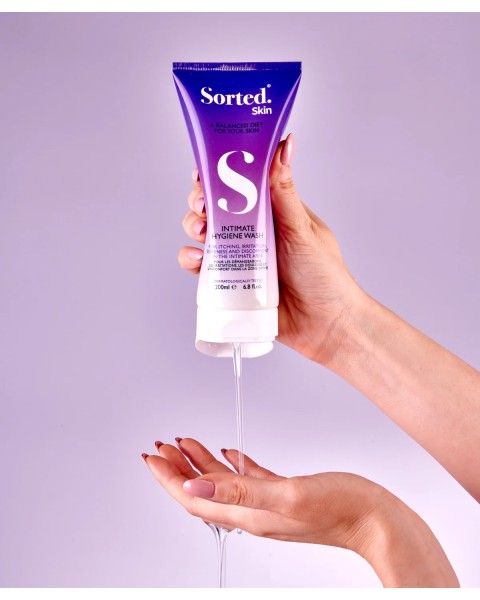 Sorted Skin Intymios higienos prausiklis su prebiotikais, 200 ml