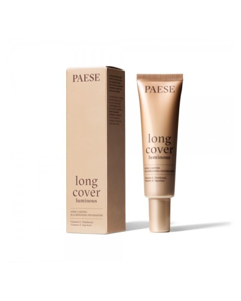PAESE LONG COVER švytėjimo suteikiantis makiažo pagrindas