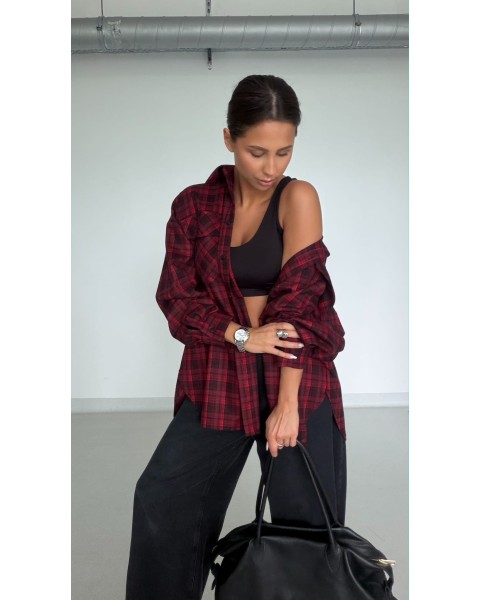 Marškiniai Ruduo RED -juoda 1