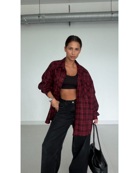 Marškiniai Ruduo RED -juoda 1