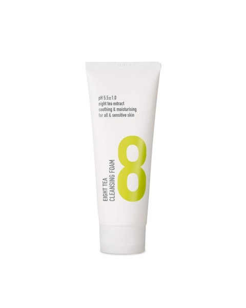 BOM Eight Tea Cleansing Foam - valomosios veido putos