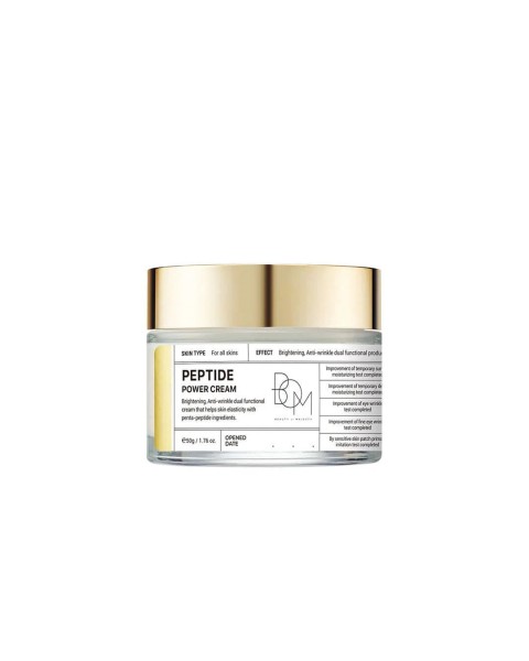 BOM Peptide Power Cream - kremas su peptidais ir auksu