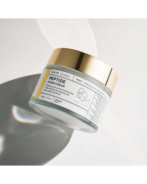 BOM Peptide Power Cream - kremas su peptidais ir auksu