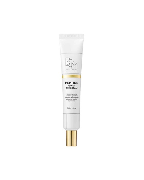 BOM Peptide Power Eye Cream - paakių kremas su peptidais ir auksu