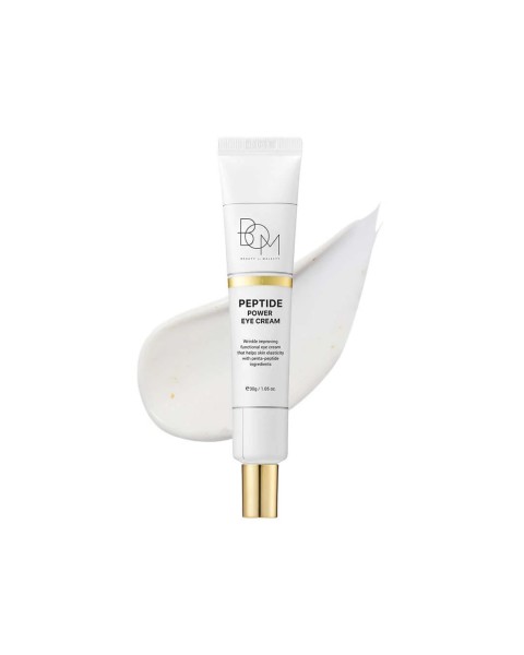 BOM Peptide Power Eye Cream - paakių kremas su peptidais ir auksu