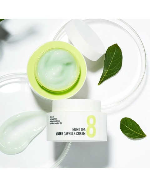 BOM Eight Tea Water Capsule Cream - drėkinamasis kremas