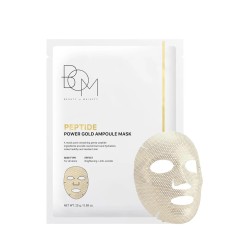 BOM Peptide Power Gold Ampoule Mask - lakštinė veido kaukė