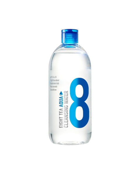 BOM Eight Tea Aqua Cleansing Water - micelinis valomasis vanduo