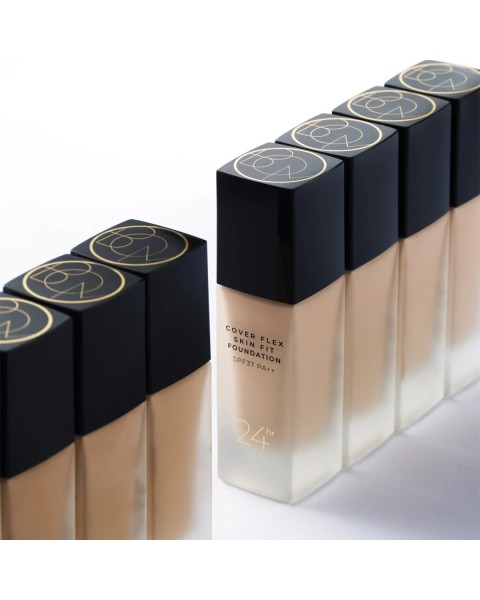 BOM Cover Flex Skin Fit Foundation - makiažo pagrindas