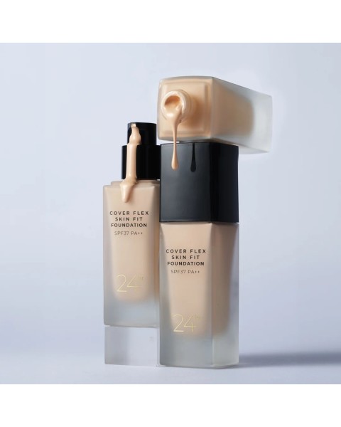 BOM Cover Flex Skin Fit Foundation - makiažo pagrindas