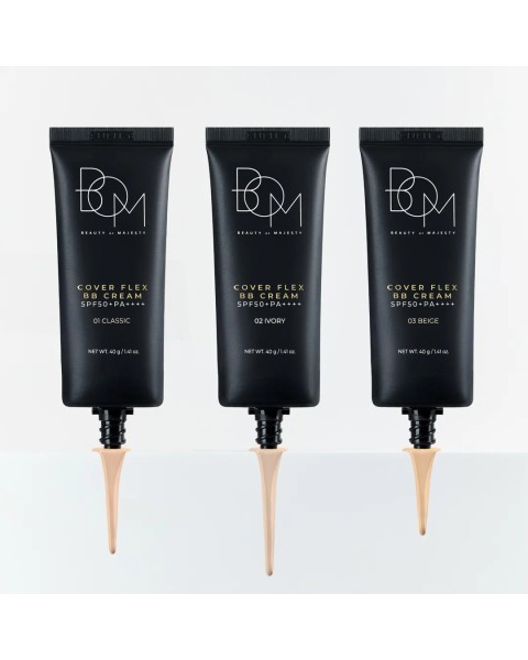 BOM Cover Flex BB Cream SPF50+PA++++ - BB kremas