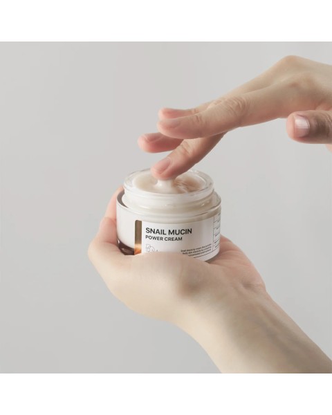 BOM Snail Mucin Power Cream - intensyviai drėkinantis ir stangrinantis veido kremas