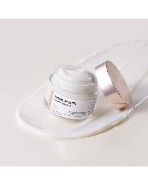 BOM Snail Mucin Power Cream - intensyviai drėkinantis ir stangrinantis veido kremas