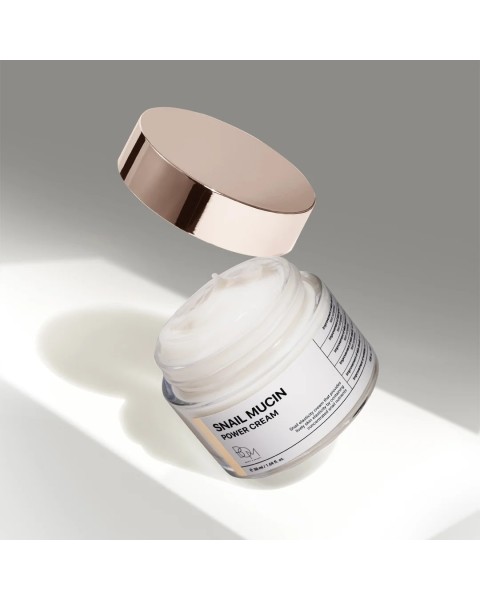 BOM Snail Mucin Power Cream - intensyviai drėkinantis ir stangrinantis veido kremas