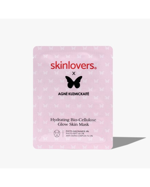 Skinlovers Drėkinanti Bioceliuliozinė Veido Kaukė (1vnt.)