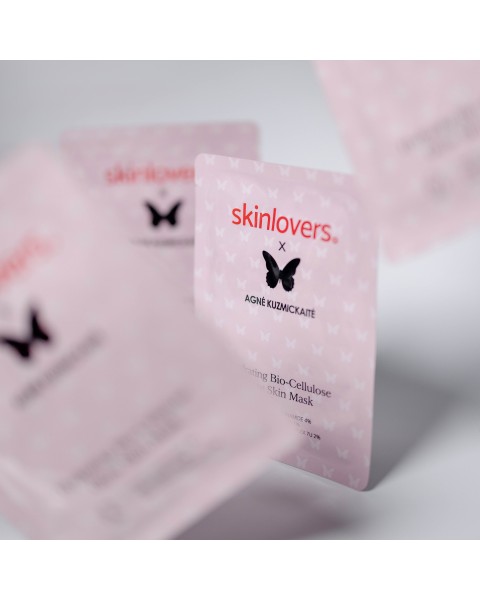 Skinlovers Drėkinanti Bioceliuliozinė Veido Kaukė (1vnt.)