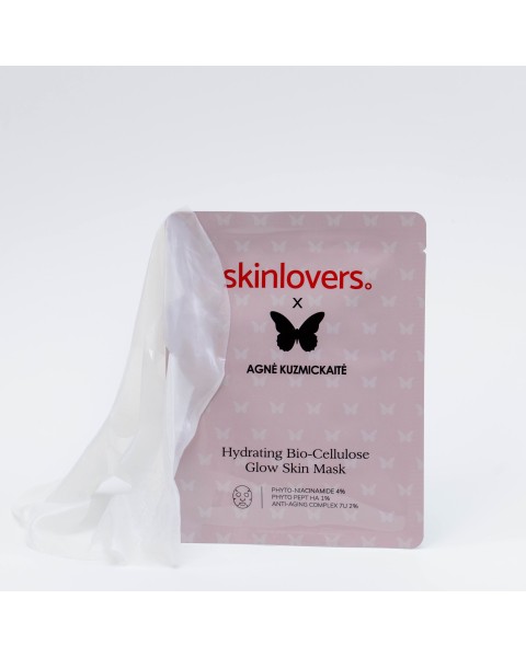 Skinlovers Drėkinanti Bioceliuliozinė Veido Kaukė (1vnt.)
